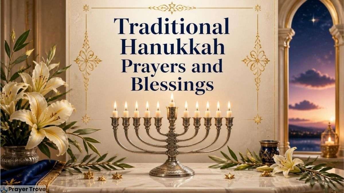 Traditional Hanukkah prayers and blessings