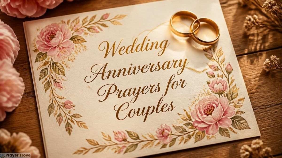 Wedding anniversary prayers for couples