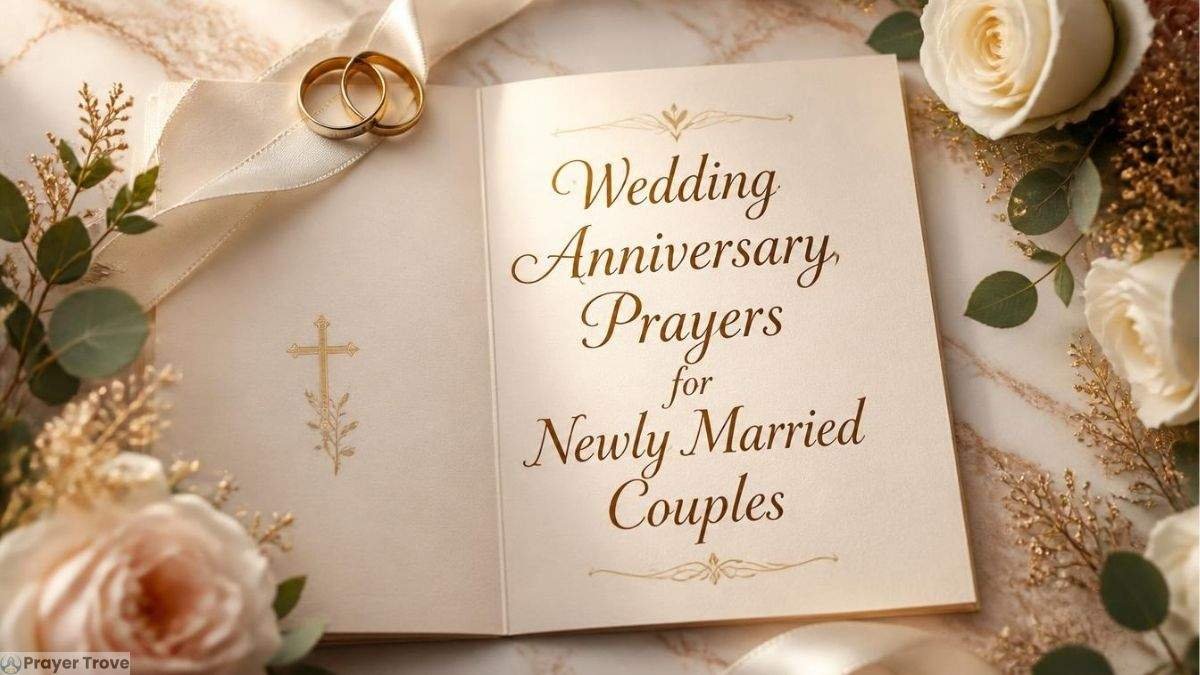 Wedding anniversary prayers for newly married couples