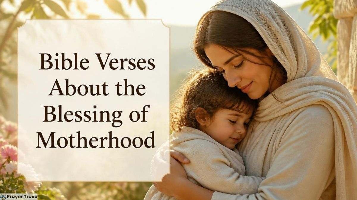 Bible verses about the blessing of motherhood