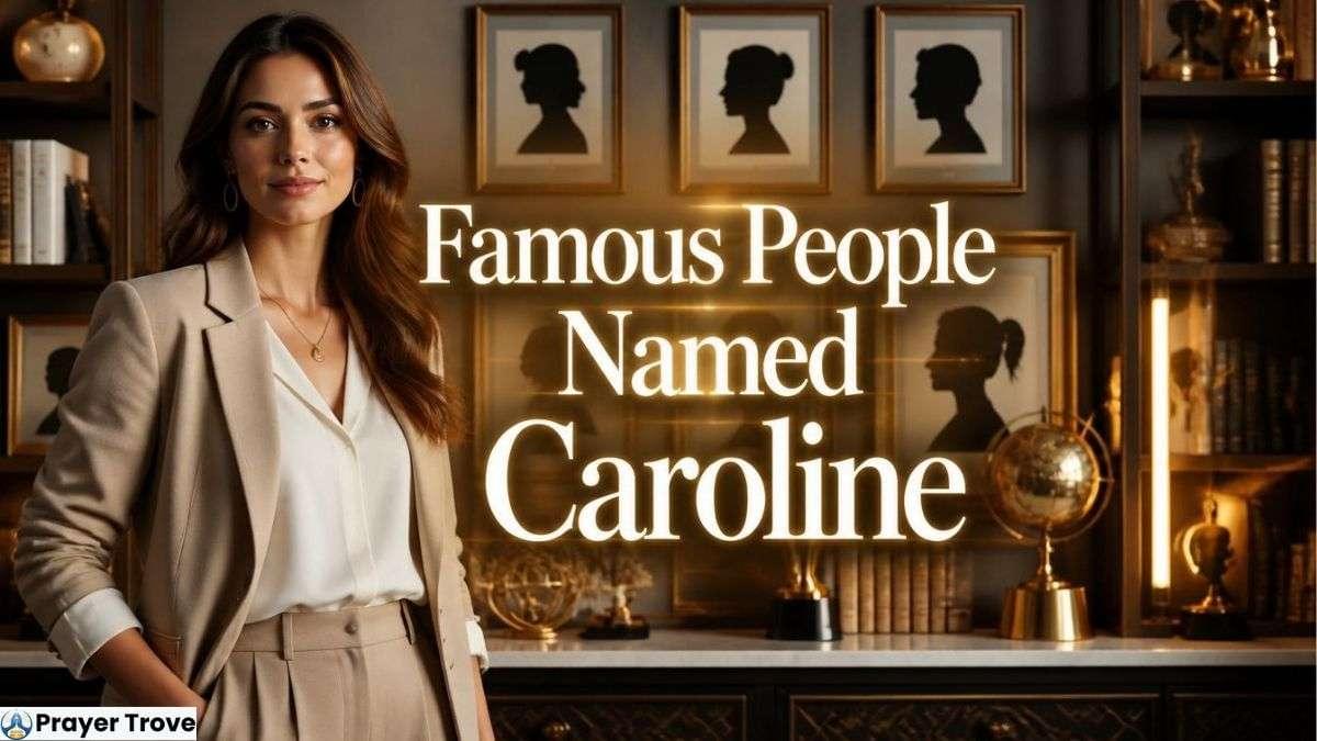Famous People Named Caroline