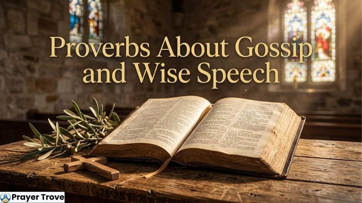 Open Bible and Cross in Church Setting