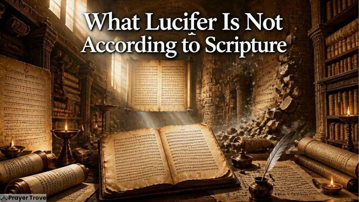 Scripture study on Lucifer's identity
