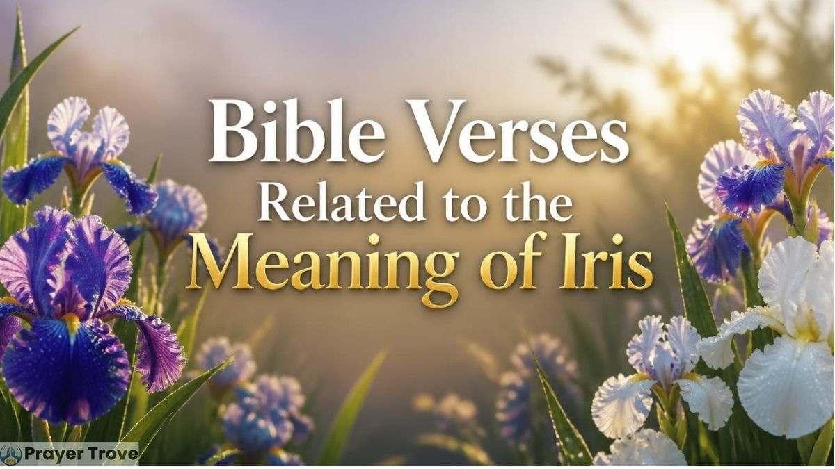 Bible verses related to the meaning of Iris flower