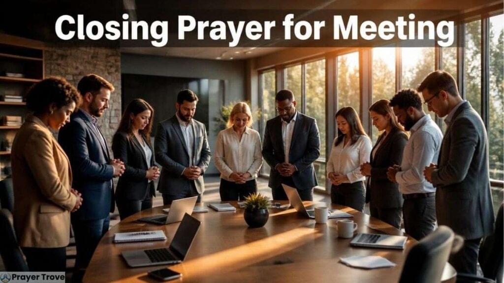 Closing Prayer for Meeting