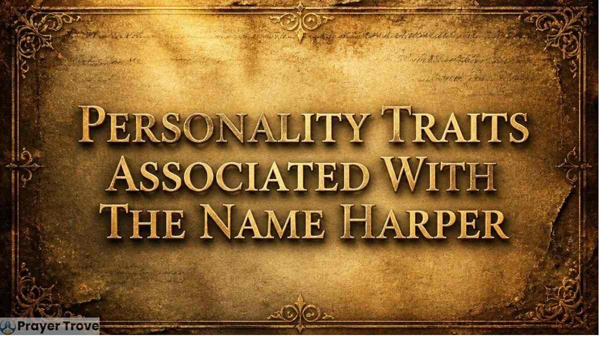 Harper name personality traits illustration