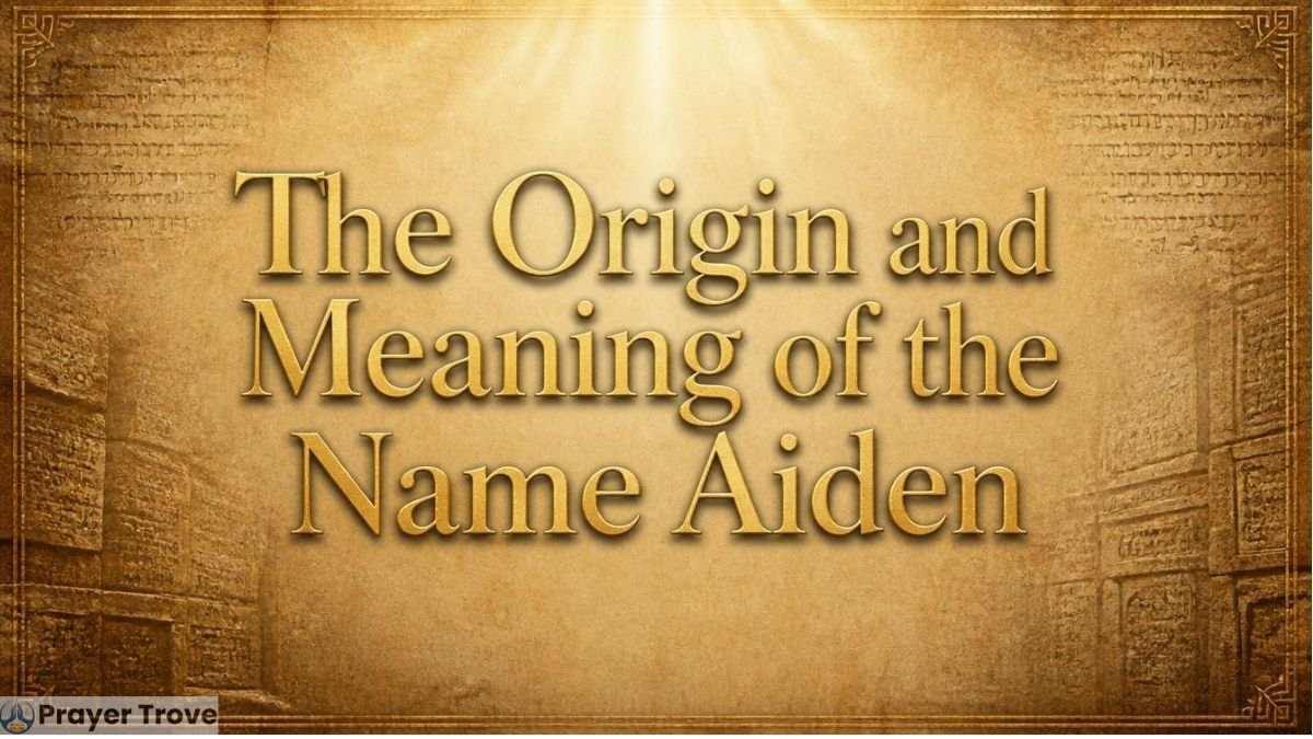 Origin and meaning of the name Aiden