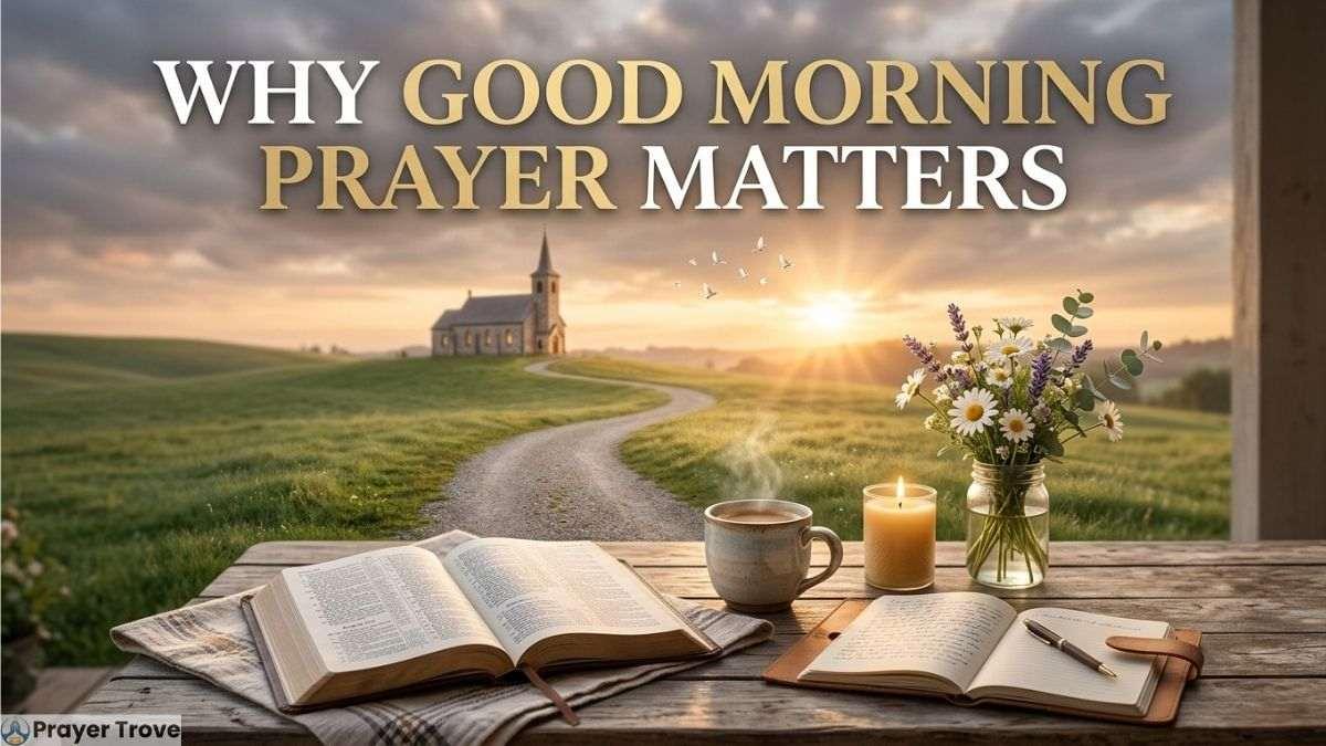 Why good morning prayer matters with Bible