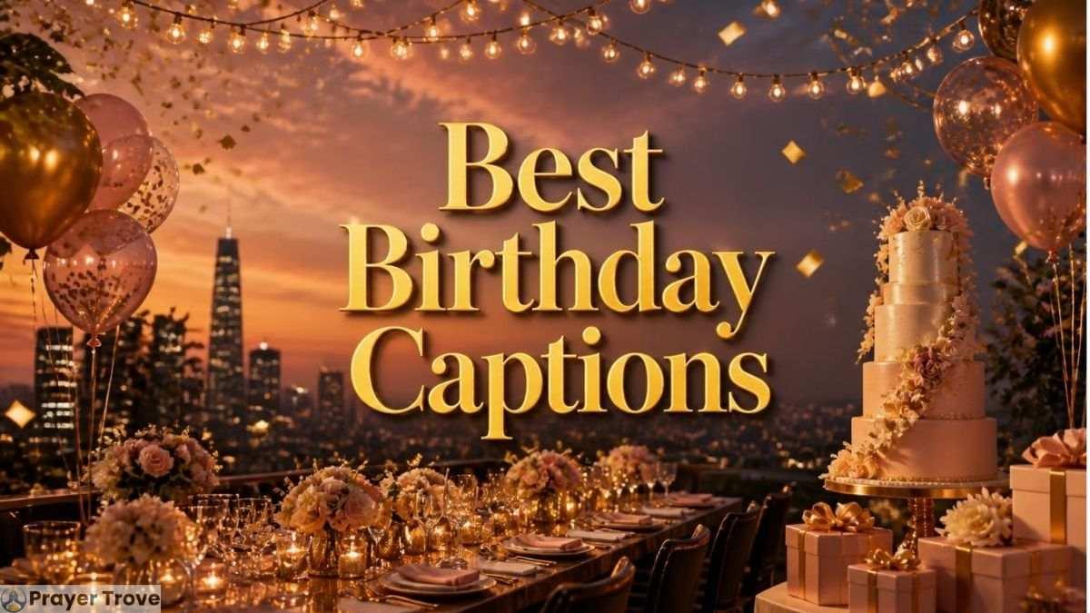 Elegant birthday party with cake and balloons