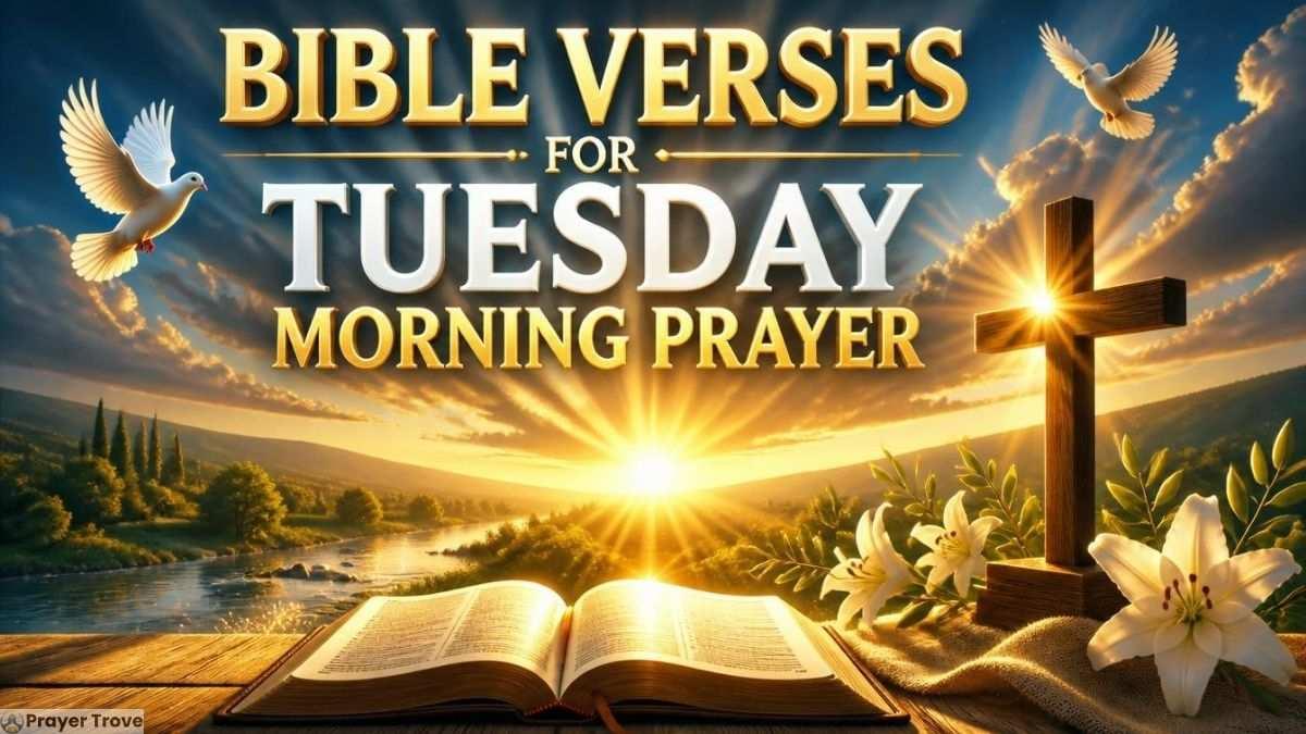 Bible verses for Tuesday morning prayer