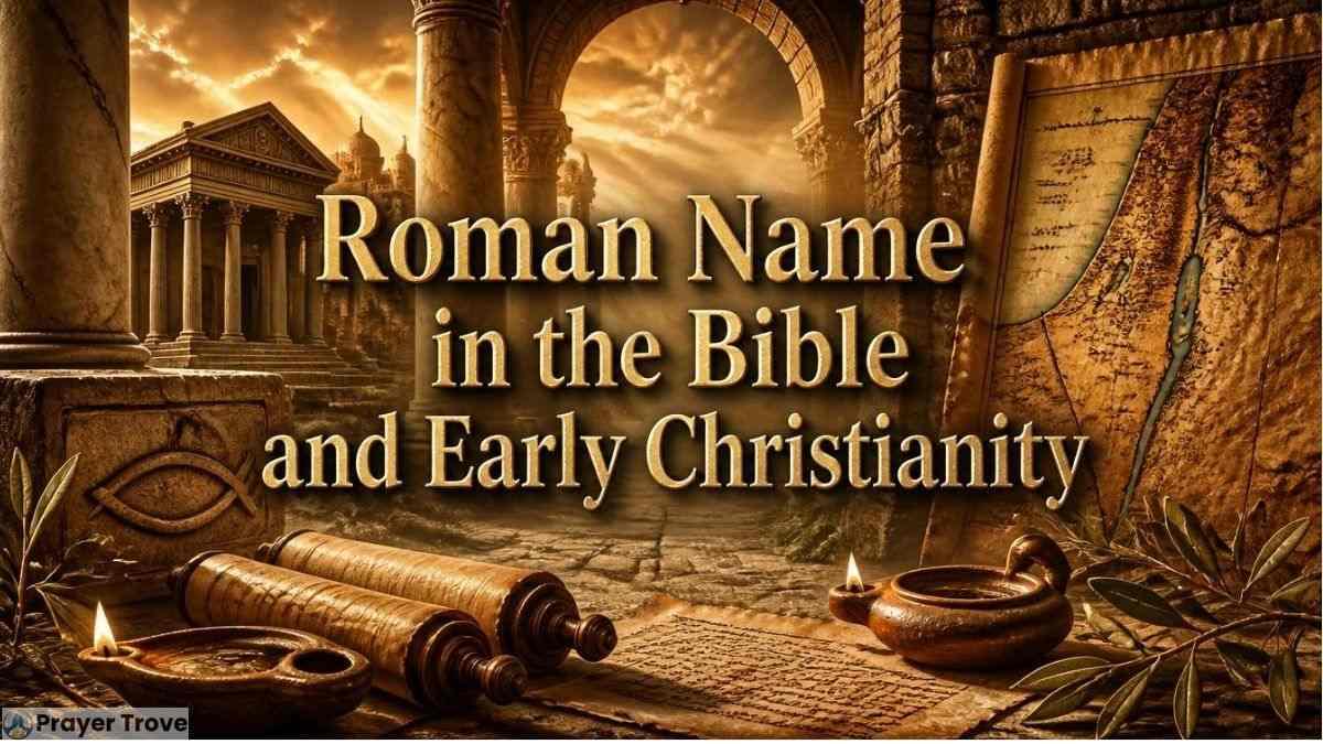 Roman name in the Bible and early Christianity illustration